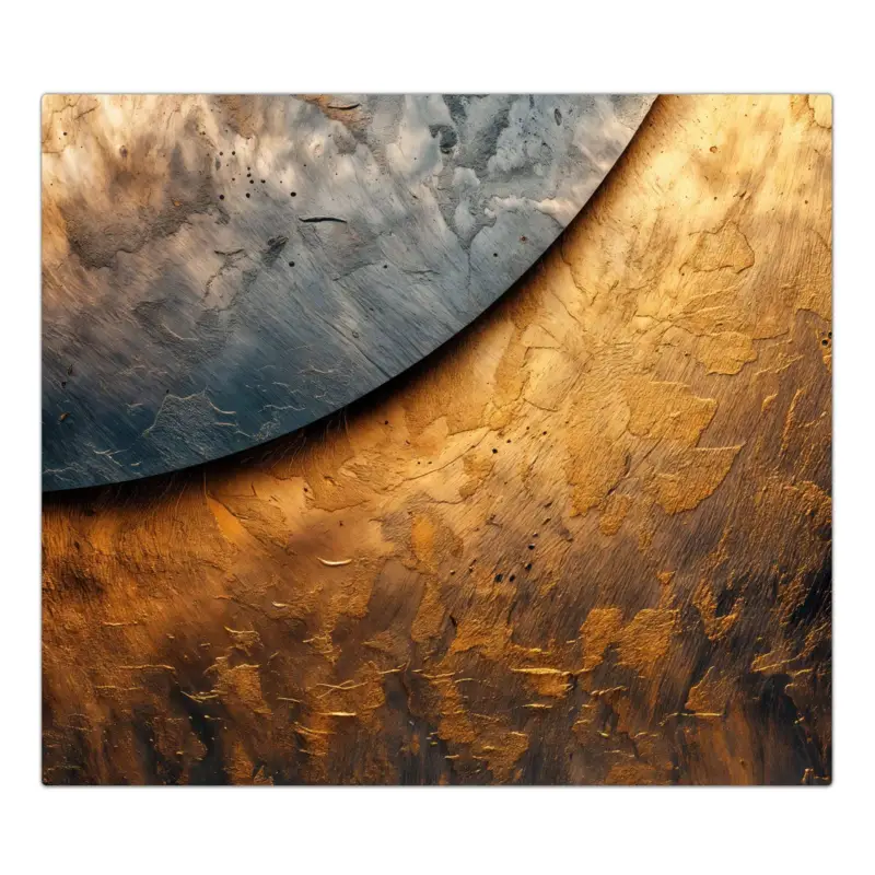 Bestseller Herdabdeckplatte Abstraktes Metall 1-Teilig (60x52cm)