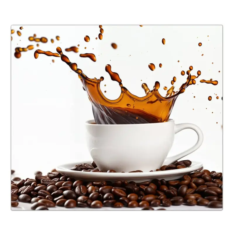 Herdabdeckplatte Kaffeespritzer 2-Teilig (60x52cm) Bestpreis