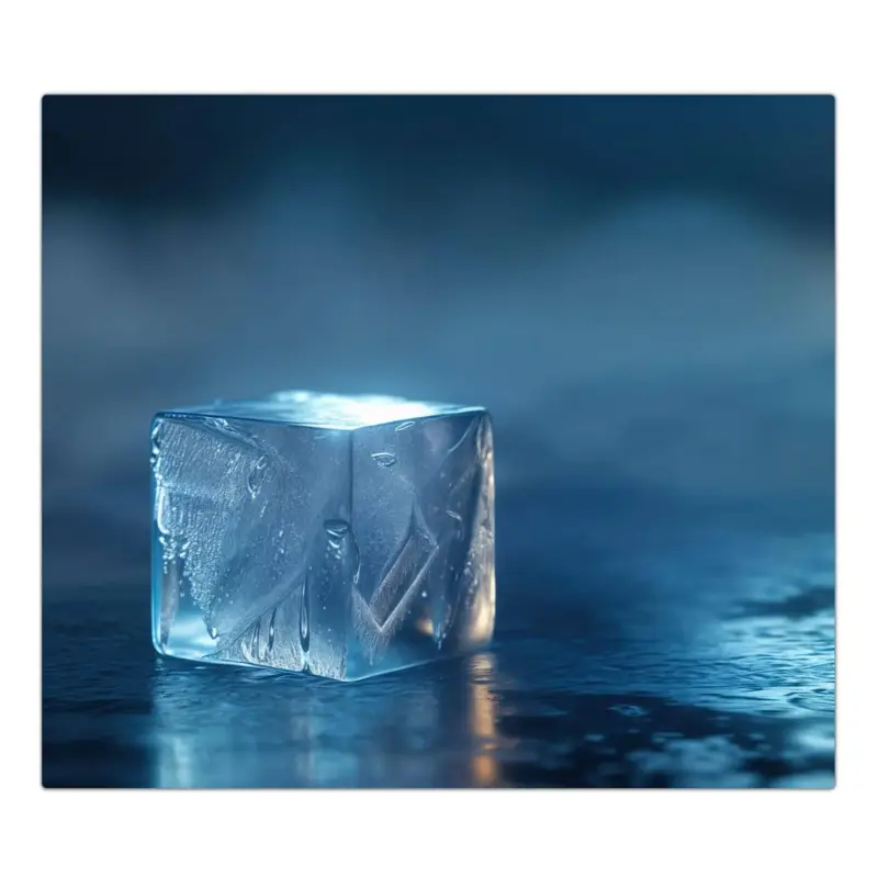 Herdabdeckplatte Eiswürfel 2-Teilig (60x52cm) Neue Kollektion