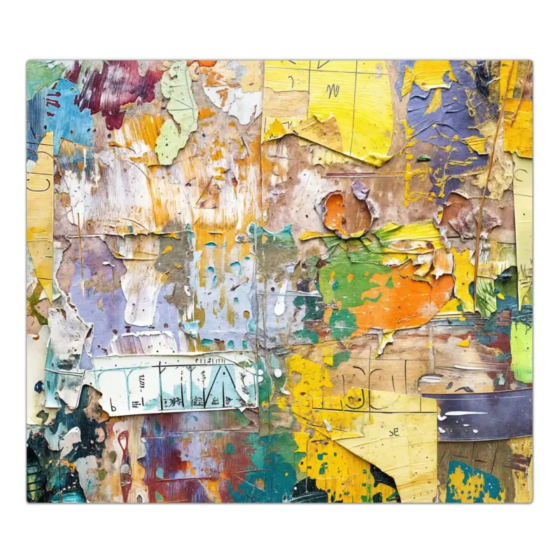 Nur Heute Herdabdeckplatte Abstrakte & Kunst 1-Teilig (60x52cm)