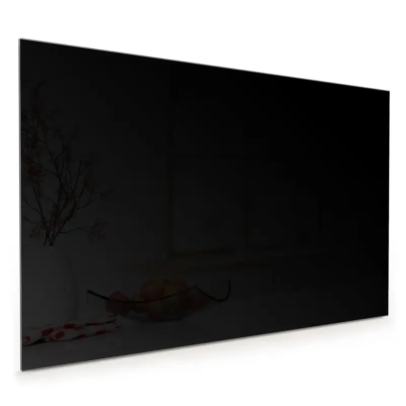 Ausverkauf Küchenrückwand - Schwarzer Hintergrund 40 x 80 cm
