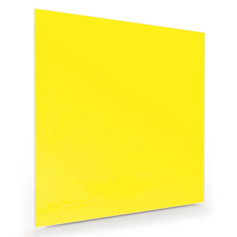 Neu Wandbild Gelber Hintergrund I 30 x 30 cm