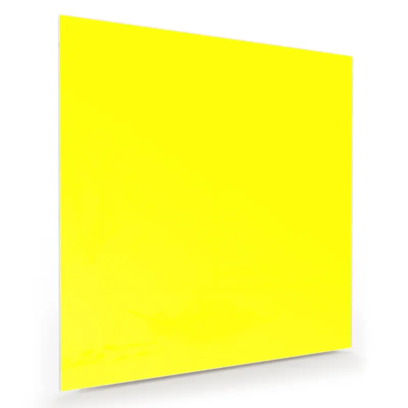 Wandbild Gelber Hintergrund II 30 x 30 cm Markenprodukt