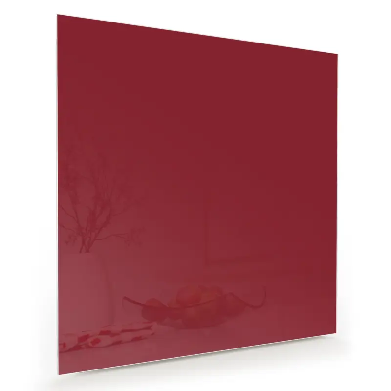 Wandbild Weinroter Hintergrund II 30 x 30 cm Zertifiziert