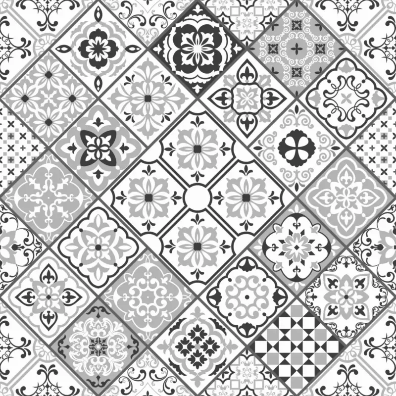 Top-Angebot Küchenrückwand Patchwork Fliesen Ornament