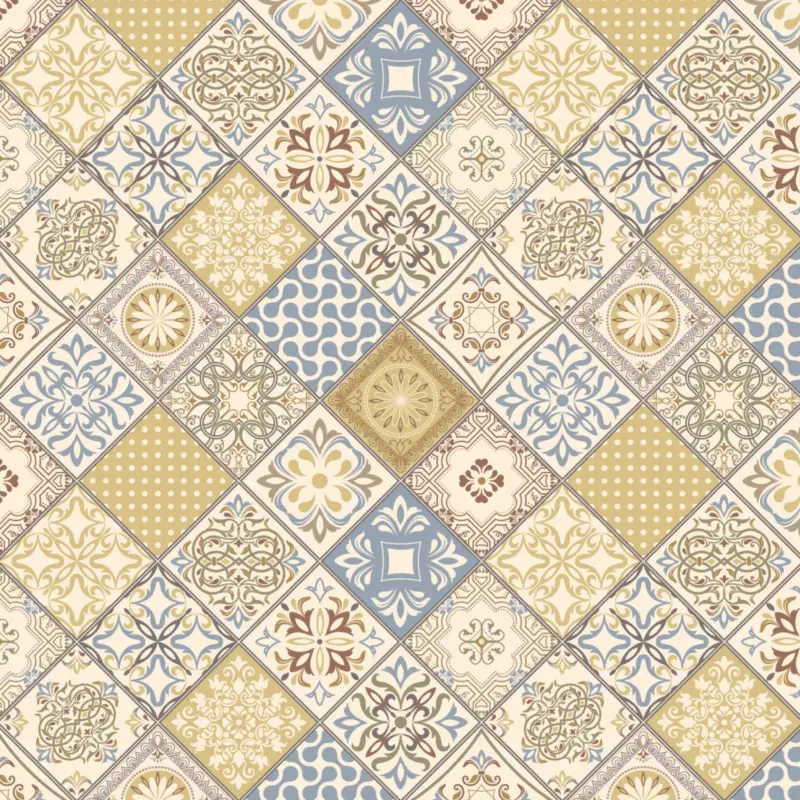 Küchenrückwand Arabic Patchwork Design Preiswert