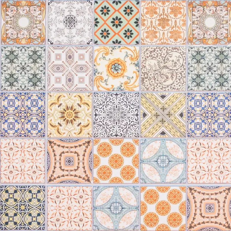 Günstig Küchenrückwand Orient Fliesen Patchwork