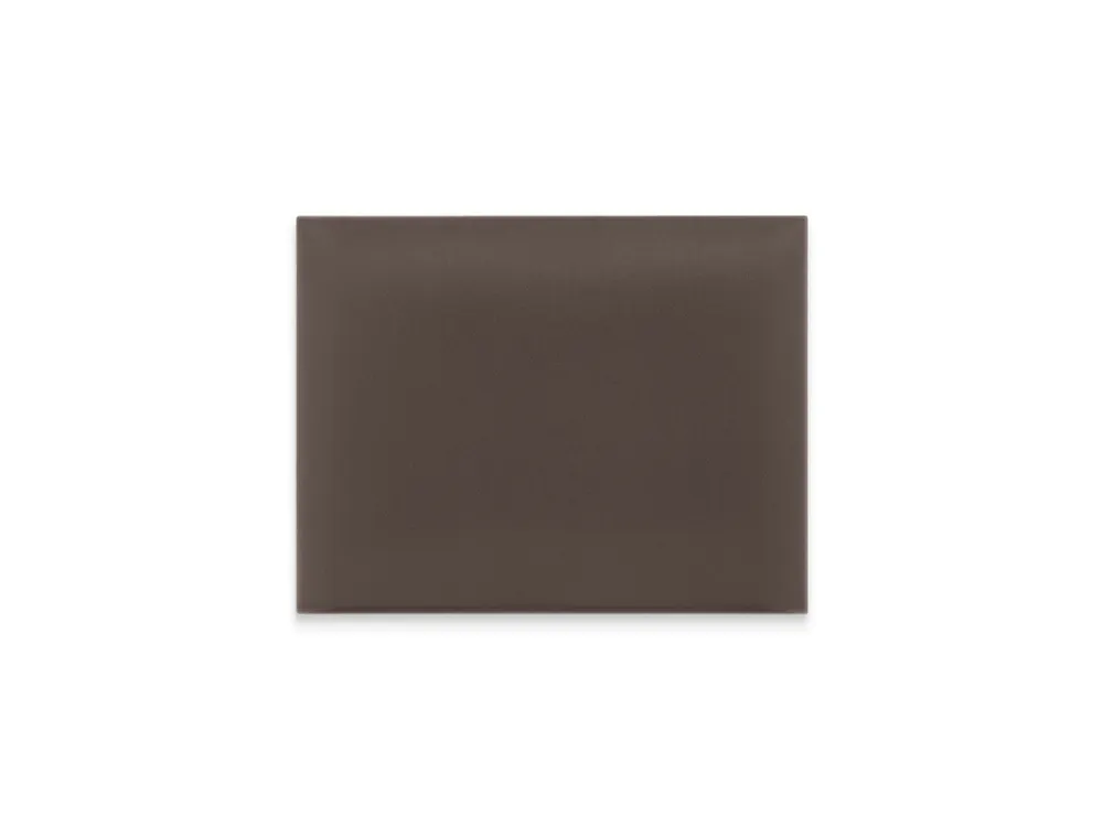 Bestseller Wandpolster Braun 50x40cm Velour Rechteck