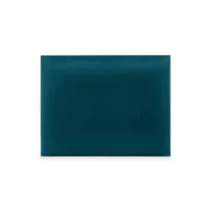 Abverkauf Wandpolster Türkis 50x40cm Velour Rechteck