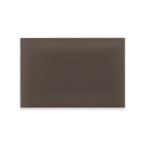 Neuheit Wandpolster Braun 60x40cm Velour Rechteck