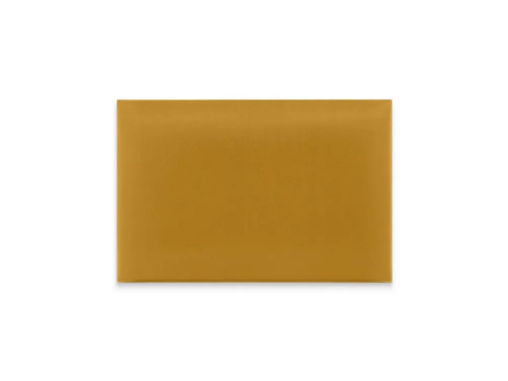 Sale Wandpolster Gelb 60x40cm Velour Rechteck