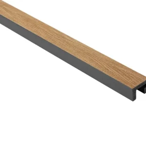 Neu Im Sortiment Linkes Abschlussstück Largo Wandlamellen Eiche Klassik L0306LT Mardom Decor