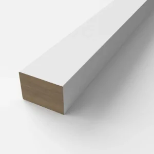 Angebot Weißes Wandpaneel Prestige Decor aus MDF - 1 Stück