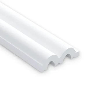 Linke Abschlussleiste des Premium-Wandpaneels L0401LTP Sereno 200 cm von Mardom Decor Markenprodukt