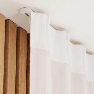 Gardinenschiene einläufig CH I in Weiß (Set mit zwei Schienen) Versand Am Gleichen Tag