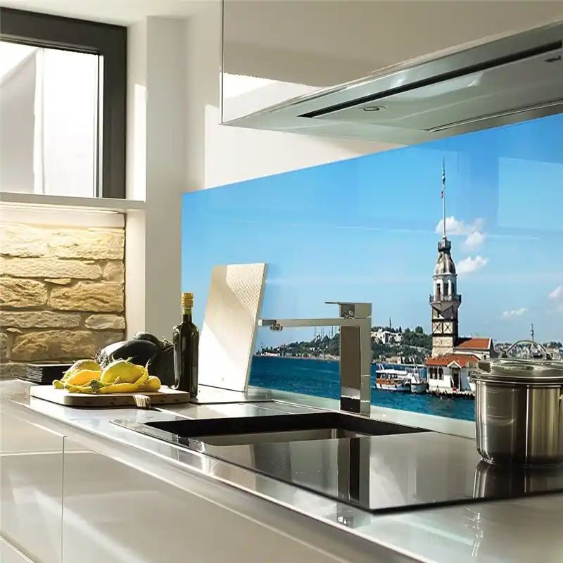 Glas Küchenrückwand 6 mm ESG Motive KRWM-0255 Sonderaktion