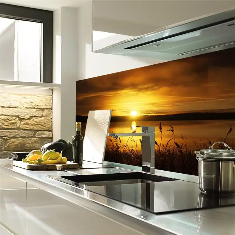 Glas Küchenrückwand 6 mm ESG Motive KRWM-0277 Schneller Versand