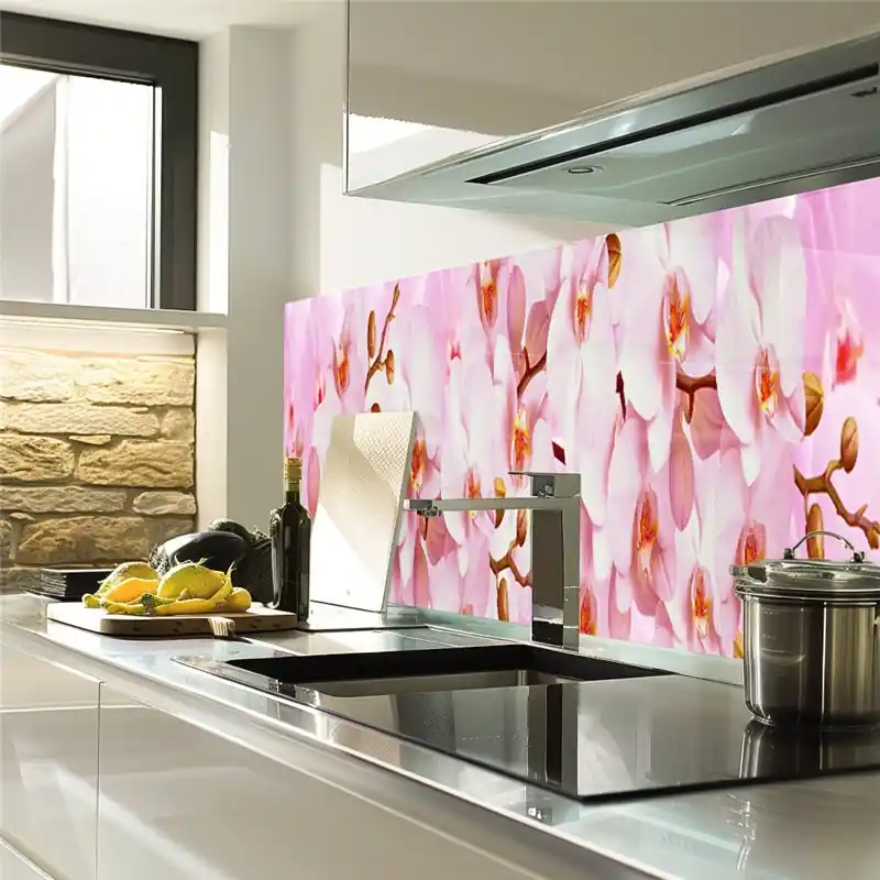 Glas Küchenrückwand 6 mm ESG Motive KRWM-0296 Geprüft