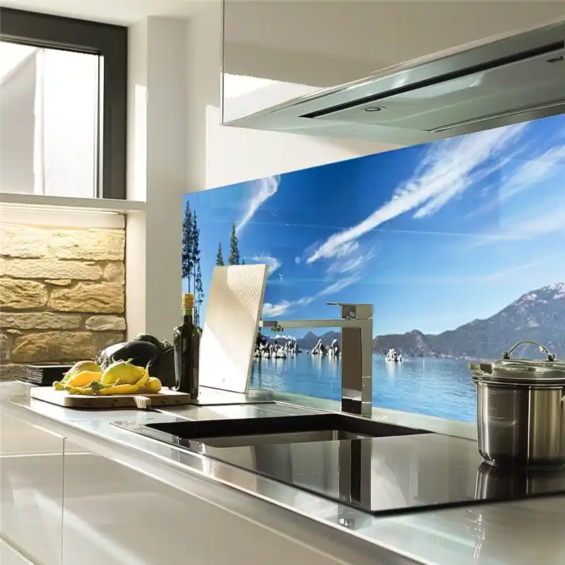 Ausverkauf Glas Küchenrückwand 6 mm ESG Motive KRWM-0467