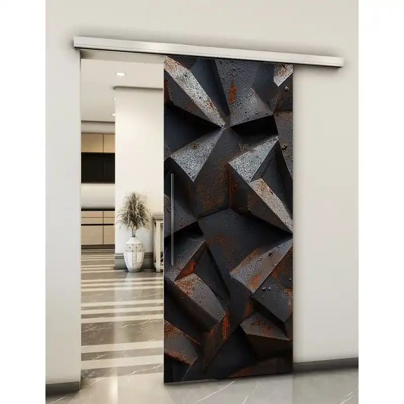Begrenztes Angebot Holzschiebetür Slim-Line - Industrie Model 1012