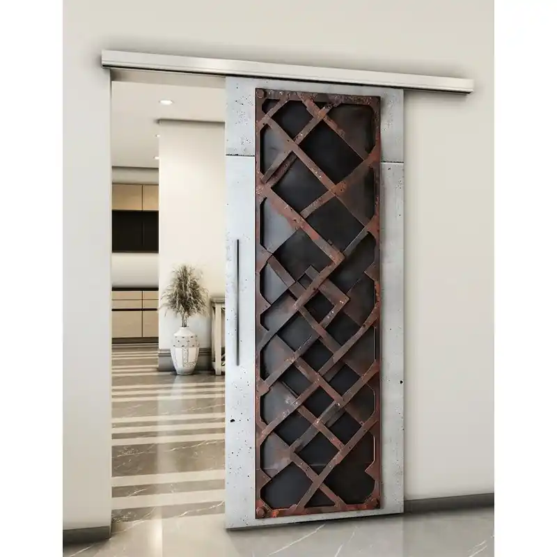 Top-Angebot Holzschiebetür Slim-Line - Industrie Model 1023