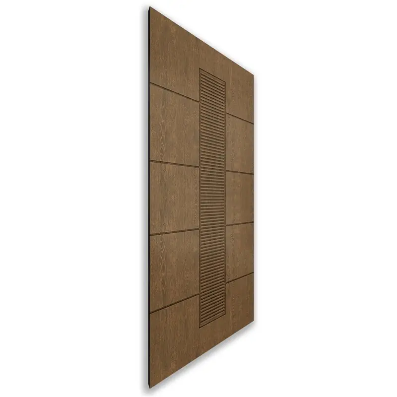 Neue Kollektion Holzschiebetür Nur Türblatt - Nussbaum Model 2067