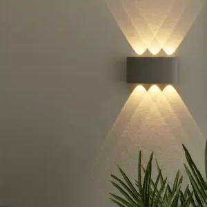 Paul Neuhaus LED-Aussenwandleuchte,6-flammig, silberfarben Schnäppchen