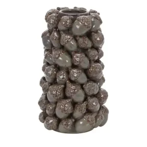 Abverkauf HOME STORY Vase 3D Eicheln
