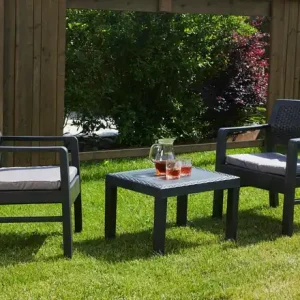 Siena Garden Gartenmöbel 3er-Set Kraka Meistverkauft