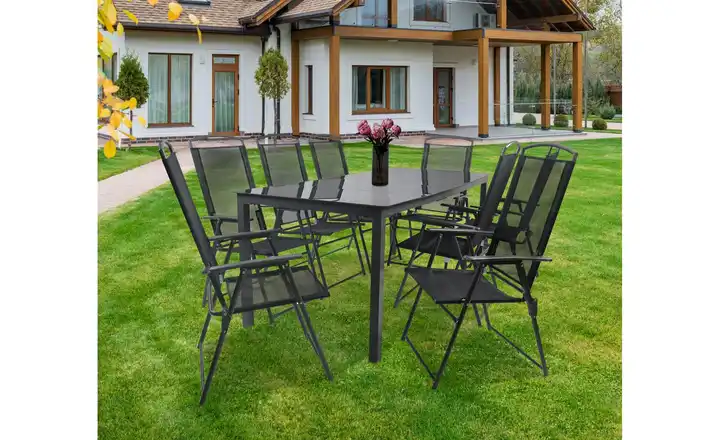 Kostenloser Rückversand Gartenmöbel 9er-Set