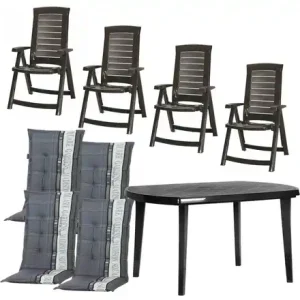 Direktkauf Siena Garden Gartenmöbel 9er-Set Tampa
