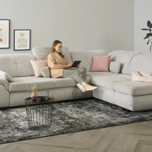 Aktuell Ecksofa mit Funktion Perry