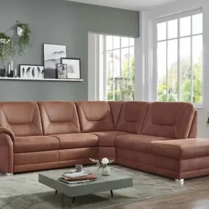 Bestpreis Kollektion Kraft Ecksofa aus Mikrofaser Edda