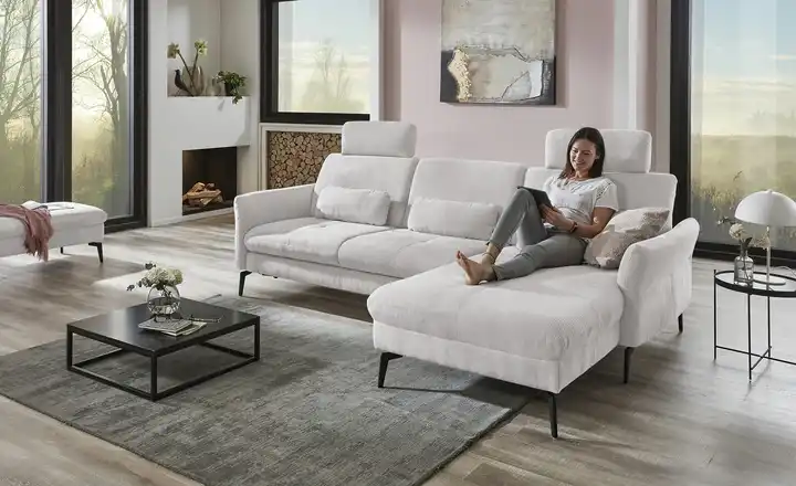 Kostenloser Rückversand Kollektion Kraft Ecksofa Cord DANTE