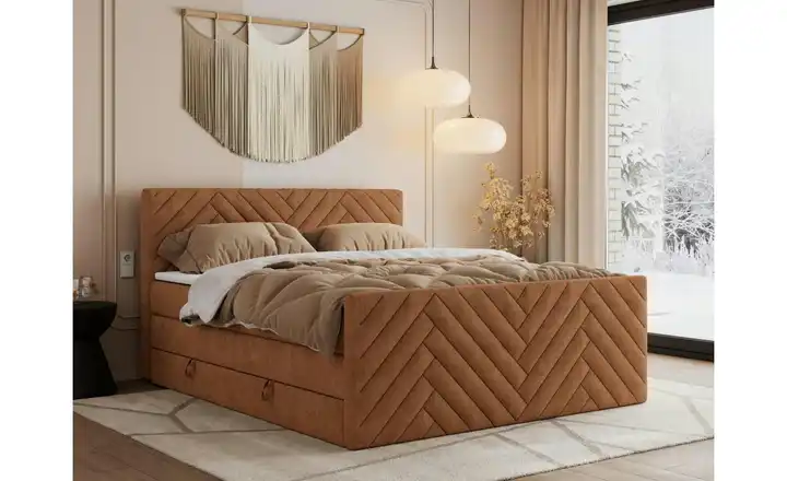 Sonderaktion Boxspringbett mit Bettkasten