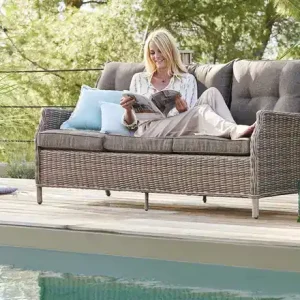 a casa mia Sofa, 3-Sitzer Florenz 2 Meistverkauft
