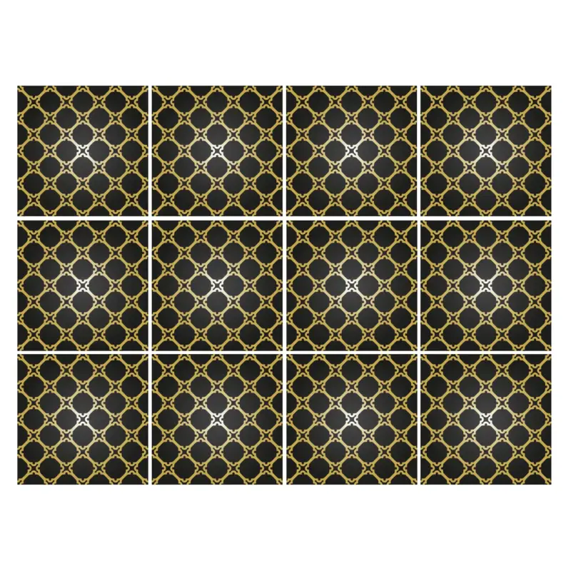 Stickerfliesen - Merle 12er-Set 15x15 cm Highlight
