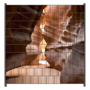 Zaunsichtschutz Antelope Canyon Arizona USA Breite 250 cm x Höhe 140 cm Echt