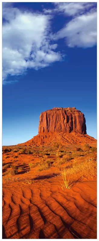 Wandbild aus Acryl Monument Valley am Abend I 50cm x 50cm Knallerangebot