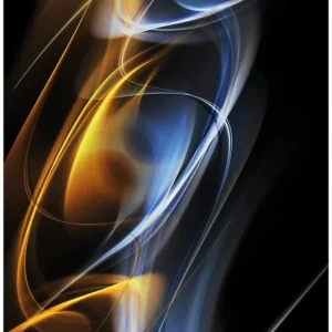 Günstig Glasbild Abstraktes Design 55 x 55 cm