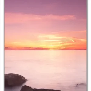 Garantierte Lieferung Selbstklebende Türtapete Nebel am See bei Sonnenuntergang selbstklebende Folie mit Schutzlaminat, 93 x 205 cm