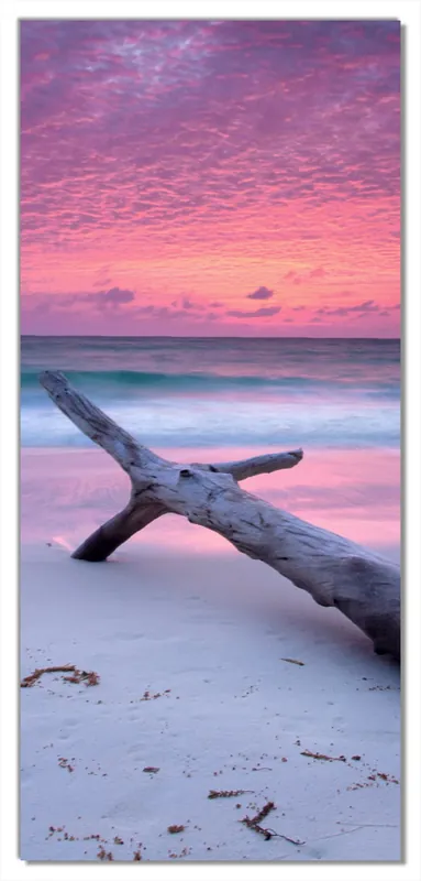 Heißes Angebot Selbstklebende Türtapete Abendhimmel bei Sonnenuntergang selbstklebende Folie mit Schutzlaminat, 93 x 205 cm
