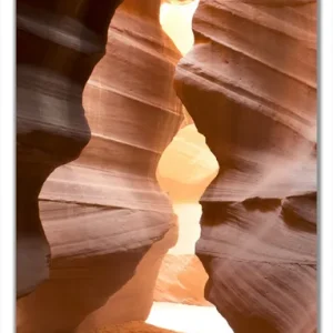 Echt Selbstklebende Türtapete Antelope Canyon Arizona USA selbstklebende Folie mit Schutzlaminat, 93 x 205 cm