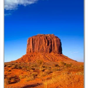 Selbstklebende Türtapete Monument Valley am Abend I selbstklebende Folie, 100 x 220 cm Jetzt Kaufen