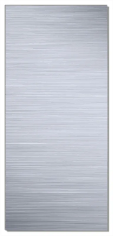 Günstig Selbstklebende Türtapete Muster aus grauen Streifen - Schraffur selbstklebende Folie mit Schutzlaminat, 100 x 220 cm