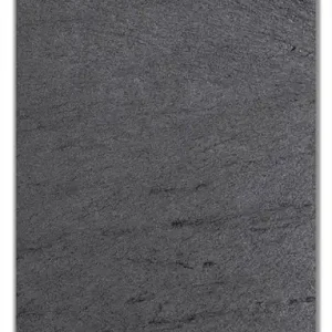 Selbstklebende Türtapete Schwarze Schiefertafel Optik - Steintafel selbstklebende Folie, 100 x 220 cm Sonderaktion