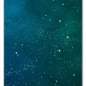 Direkt Vom Hersteller Selbstklebende Türtapete Sternenhimmel - Milchstraße und Sterne bei Nacht selbstklebende Folie, 93 x 205 cm
