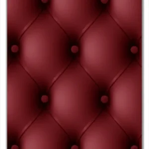 Letzte Chance Selbstklebende Türtapete Rote Ledertür selbstklebende Folie, 93 x 205 cm