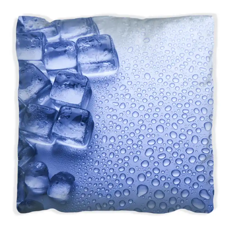 Kissen Eiswürfel 40 x 40 cm, schwarz Markenprodukt