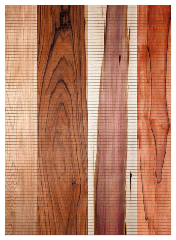 Duschmatte Holzmuster - Oberfläche mit Holzmaserung VIII 90 x 65 cm Rabatt